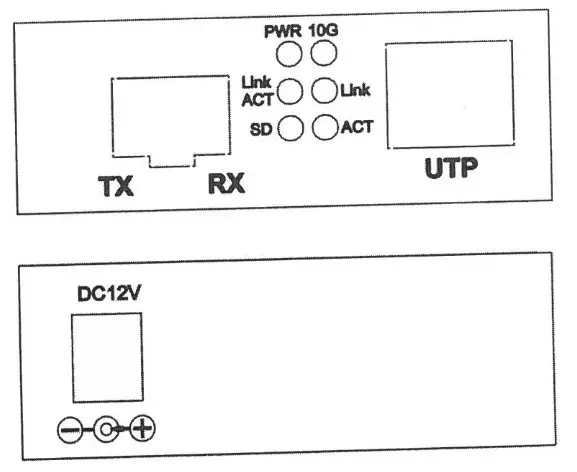 INTELLINET 10GBase T to 10GBase T Media Converter - Technical Specifications