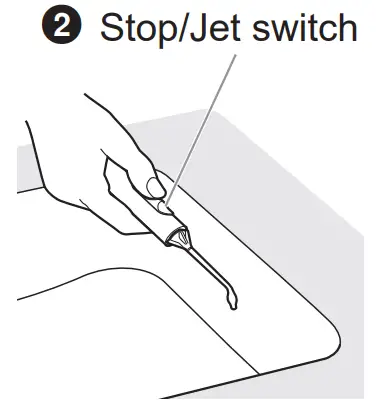 Panasonic EW1613 Oral Irrigator - remaining
