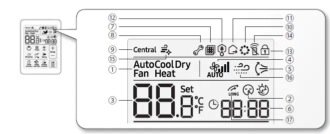 SAMSUNG-MWR-SH11N-Wired-Remote-Controller-FIG-2