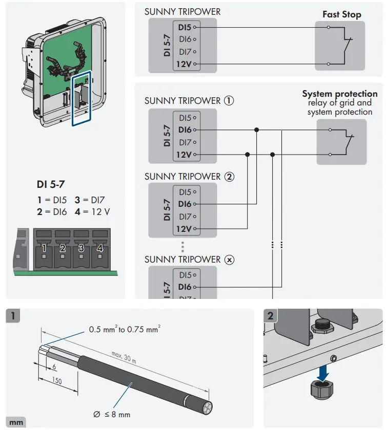 SMA STP 12 50 Sunny Tripower X 12 50 STP 12 50 Solar Inverter - Figure 11