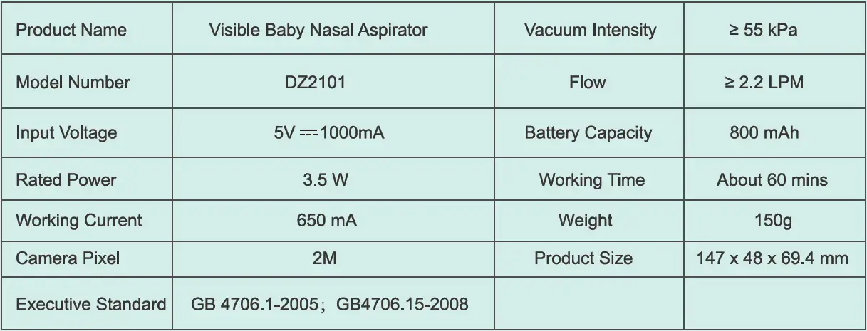 Easy-Home-DZ2101-Visual-Baby-Nasal-Aspirator-FIG-9
