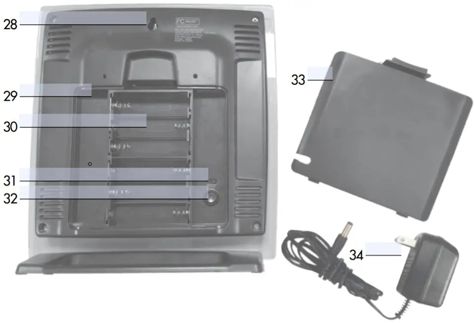 ACURITE 00589 Wireless Color Weather Center with Wind - Featuresa