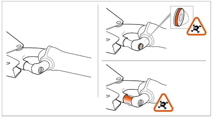 PETZL MGO OPEN 60 Auto Locking Directional Connector - Carabiner positioning 4