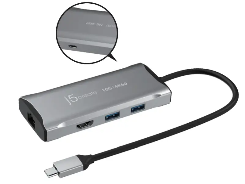 j5create JCD392 USB-C 10Gbps Mini Dock