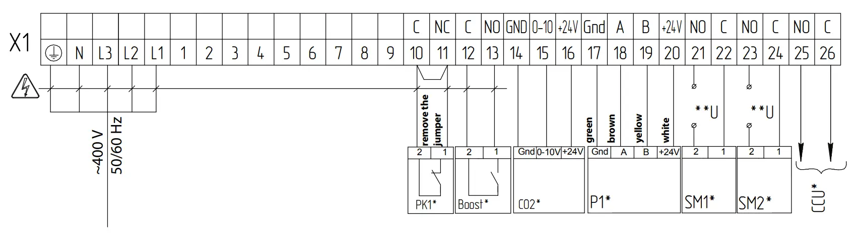 Connection To Power Mains