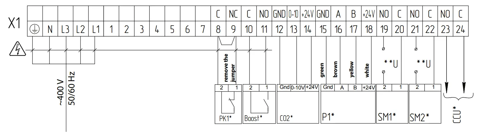 Connection To Power Mains