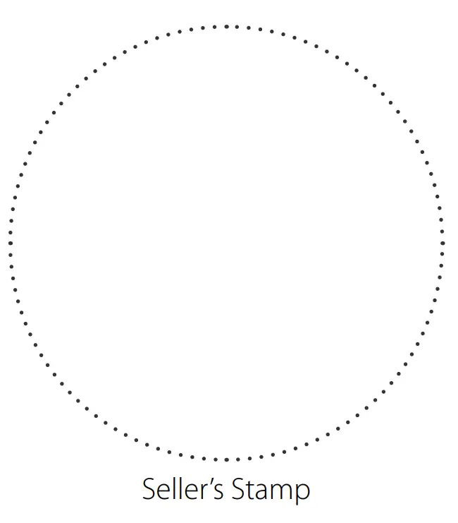 Seller’s Stamp