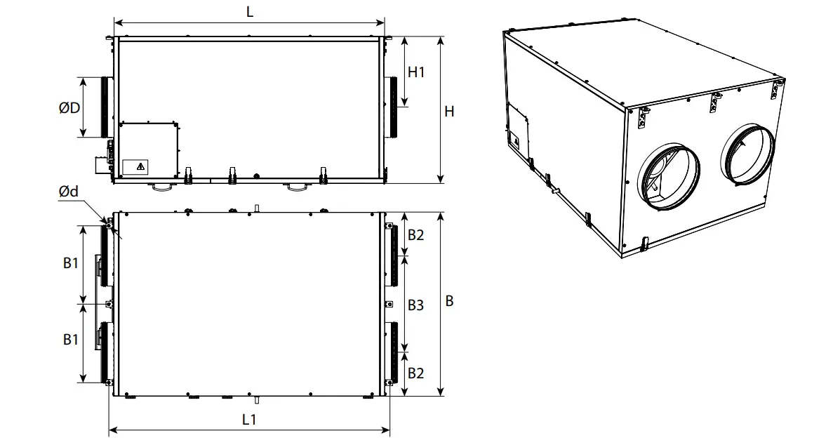 Overall Dimensions Of The Unit