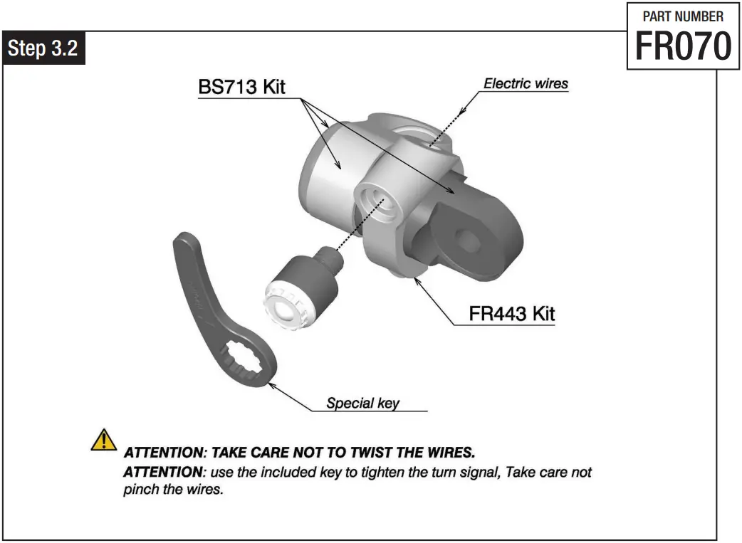 rizoma FR070 Light Unit Turn Signal Pair - ICON 6