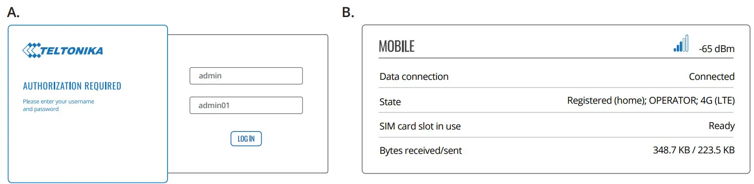 TELTONIKA TRB140 - DEVICE CONFIGURATION