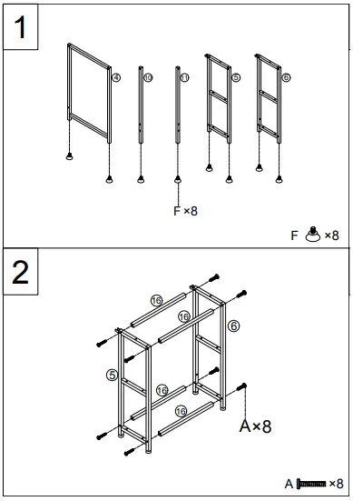 GYMAX-GYM07509-Shaped-Corner-Computer-Desk-04