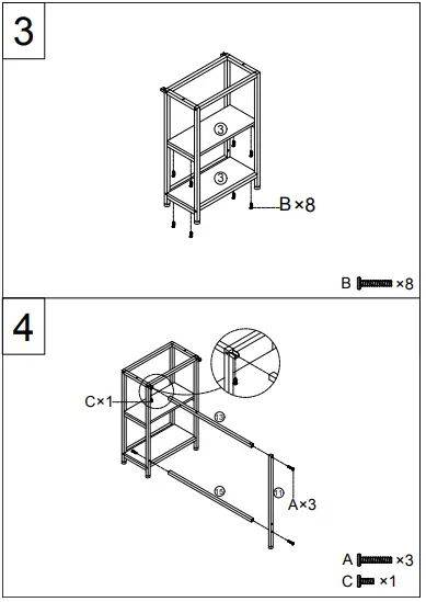 GYMAX-GYM07509-Shaped-Corner-Computer-Desk-05