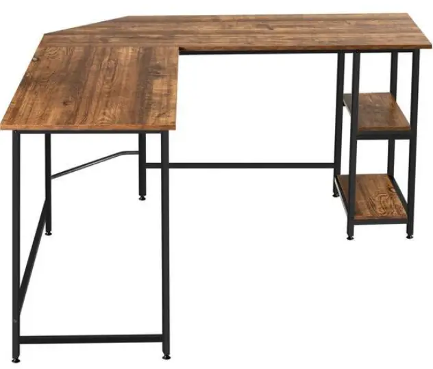 GYMAX-GYM07509-Shaped-Corner-Computer-Desk-product-image