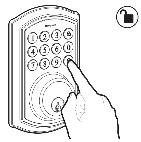Honeywell 8635024 Digital Keypad Deadbolt - fig 16