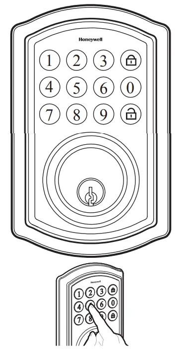 Honeywell 8635024 Digital Keypad Deadbolt - fig 18