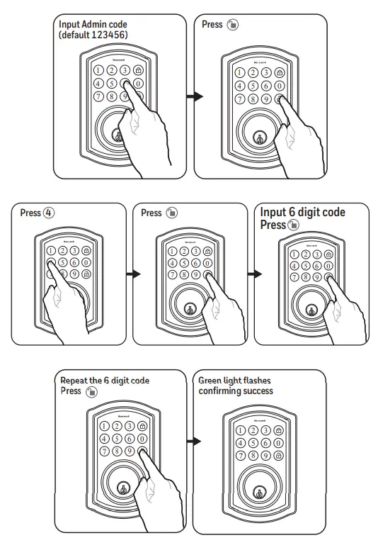 Honeywell 8635024 Digital Keypad Deadbolt - fig 19