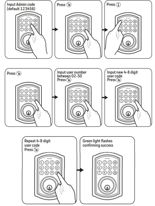 Honeywell 8635024 Digital Keypad Deadbolt - fig 20