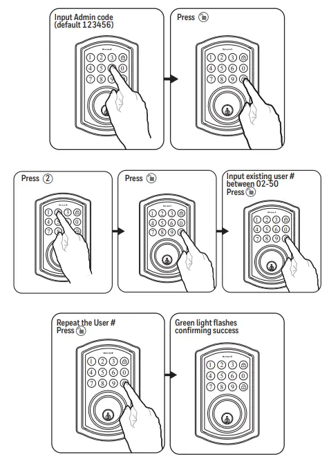 Honeywell 8635024 Digital Keypad Deadbolt - fig 23