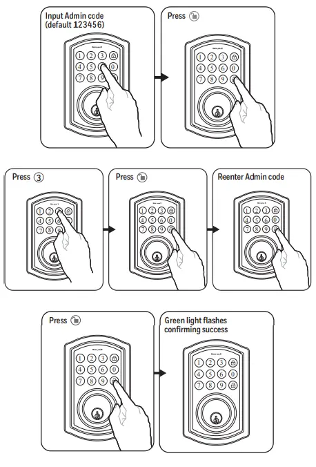 Honeywell 8635024 Digital Keypad Deadbolt - fig 24