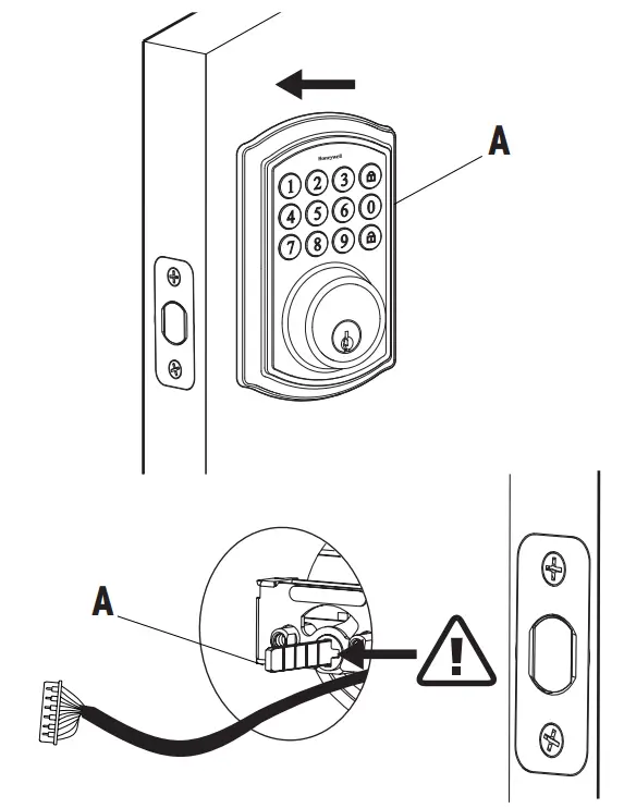 Honeywell 8635024 Digital Keypad Deadbolt - fig 8