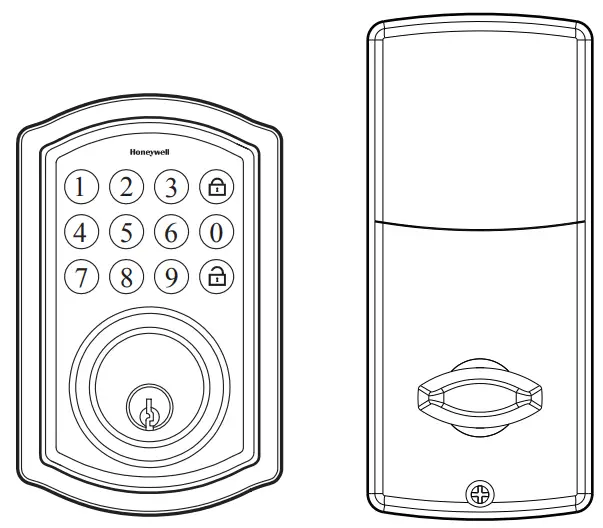 Honeywell 8635024 Digital Keypad Deadbolt