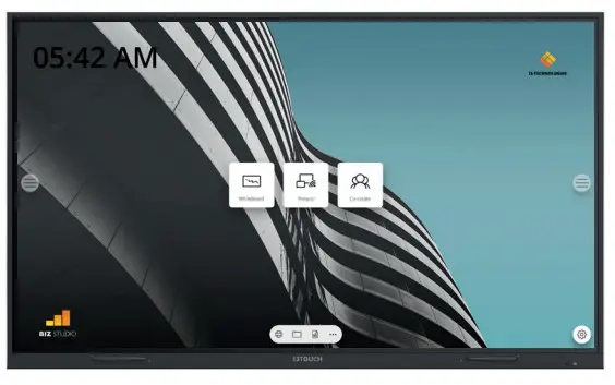i3-TECHNOLOGIES i3TOUCH EX 75 4K Interactive - BIZ STUDIO