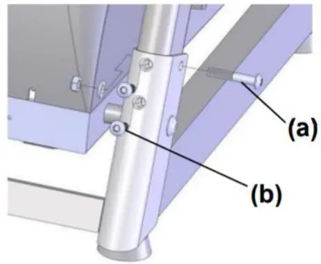 STORMRED Maverick CZK Treadmill - Use spanner