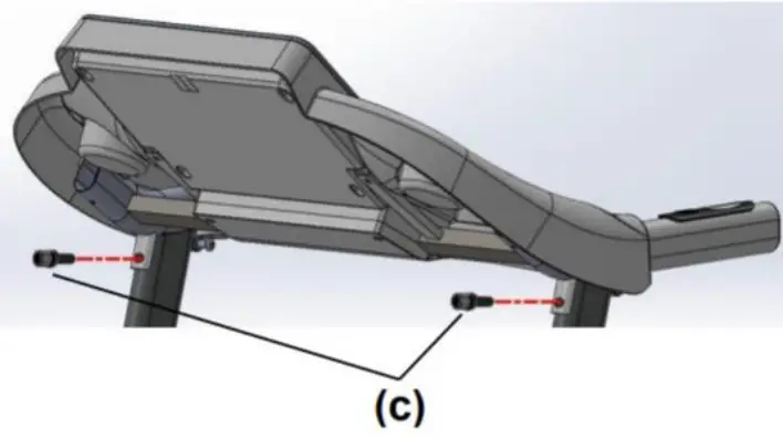 STORMRED Maverick CZK Treadmill - Use spanner1