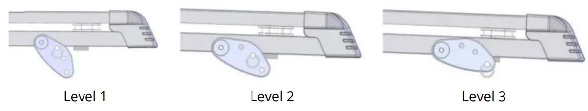STORMRED Maverick CZK Treadmill - level adjustment