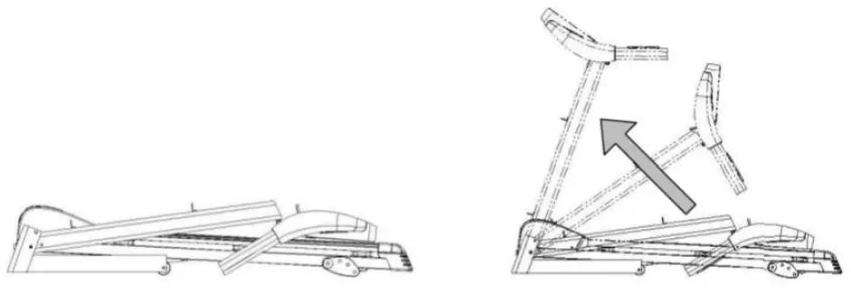 STORMRED Maverick CZK Treadmill - picture below