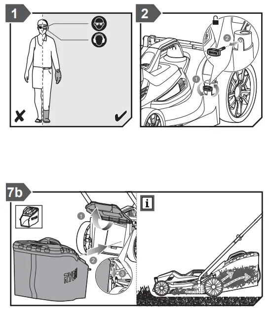 RYOBI-RLM18C33B-25-Lawn-Mower-FIG-5