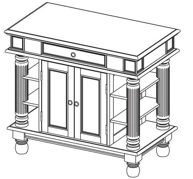 homestyles 5092-942 Kitchen Island