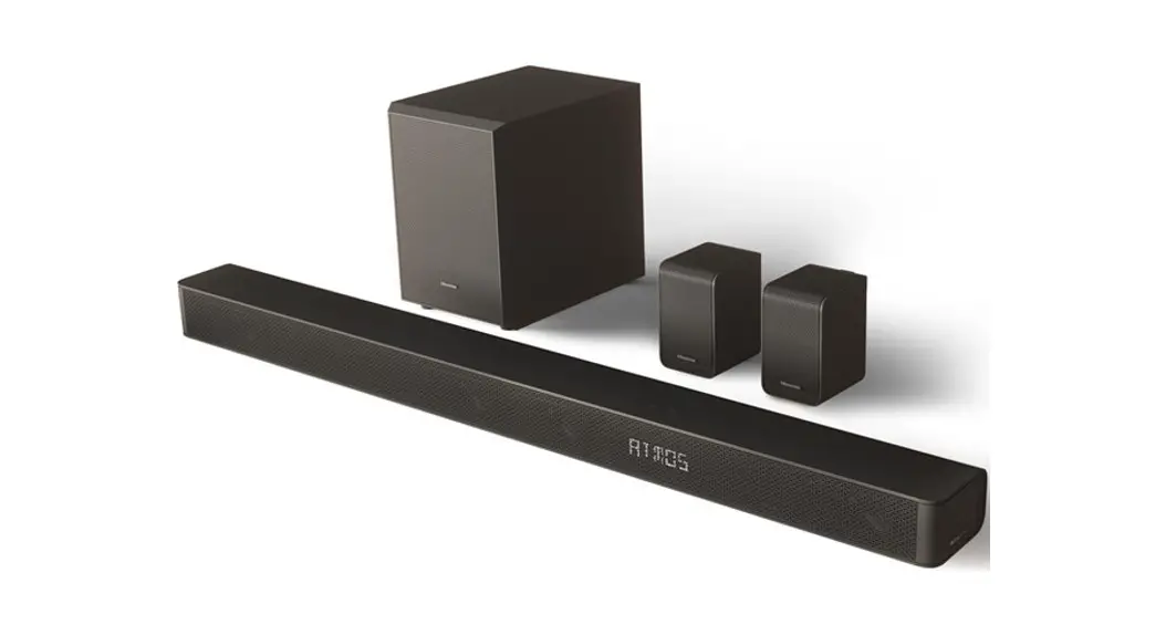 Hisense Ax5100g 5.1ch Soundbar With Wireless Subwoofer User Manual