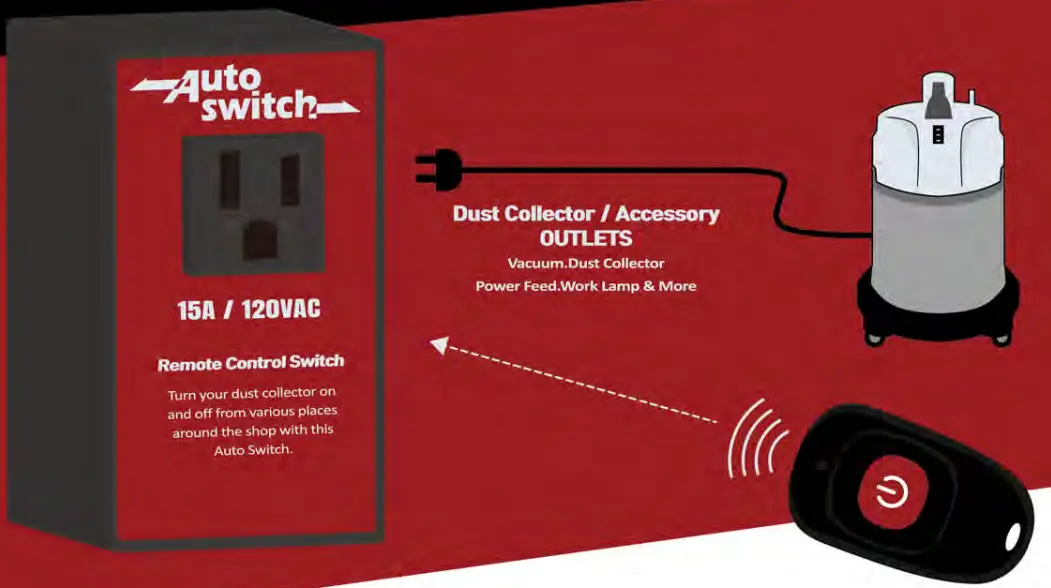 Auto switch PTA09 Remote Control Switch-