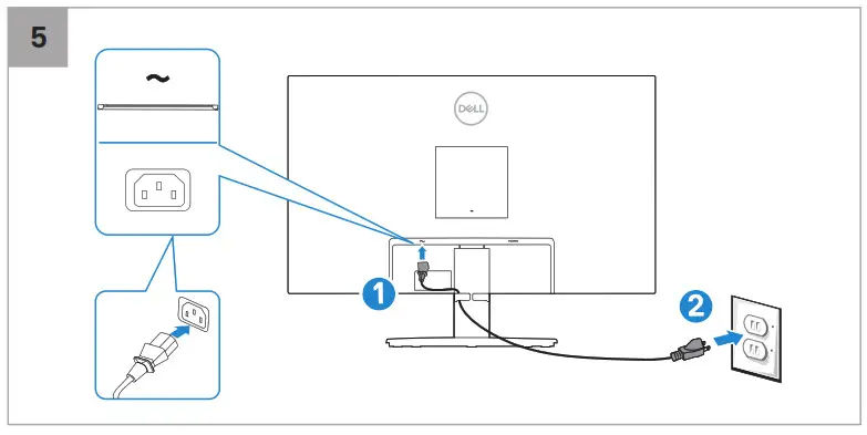 Dell SE2722H Monitor - 5