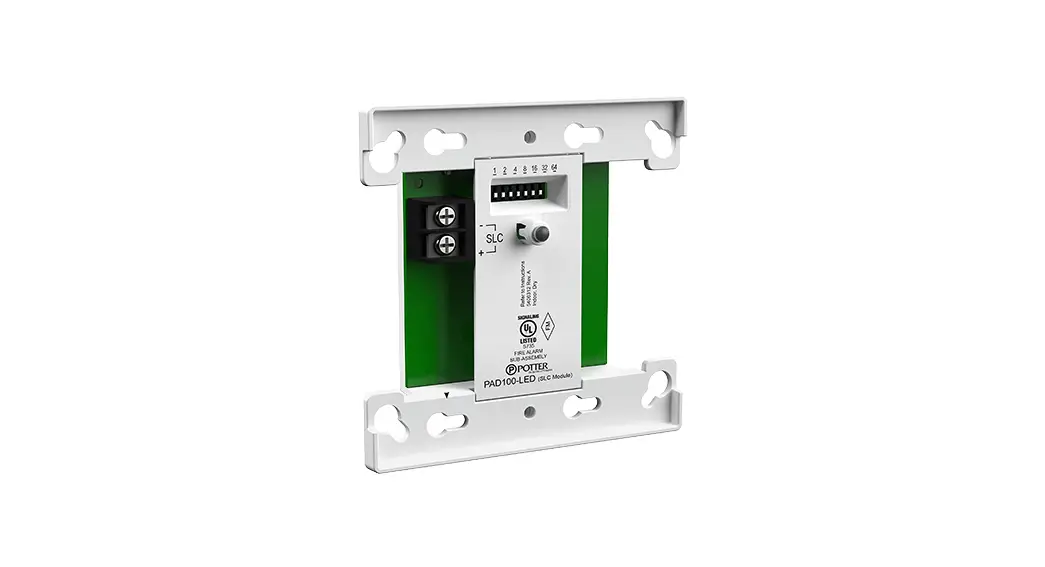 Potter Pad100-led Addressable Led Module Instruction Manual Potter Pad100-led Addressable Led Module Instruction Manual