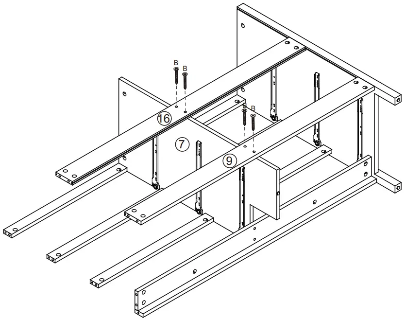 LARKIN 246479 6 Drawer Dresser - Step 10