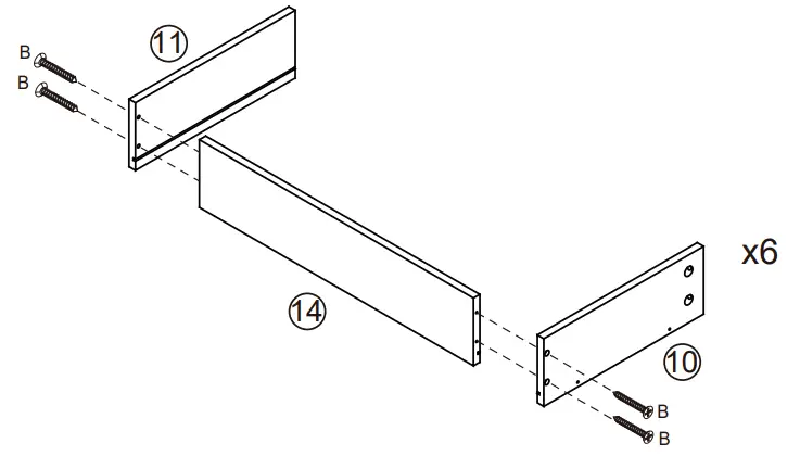 LARKIN 246479 6 Drawer Dresser - Step 17