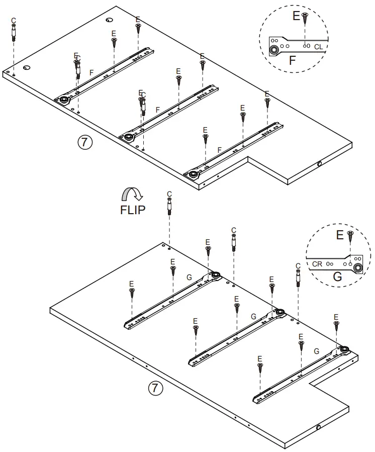 LARKIN 246479 6 Drawer Dresser - Step 3