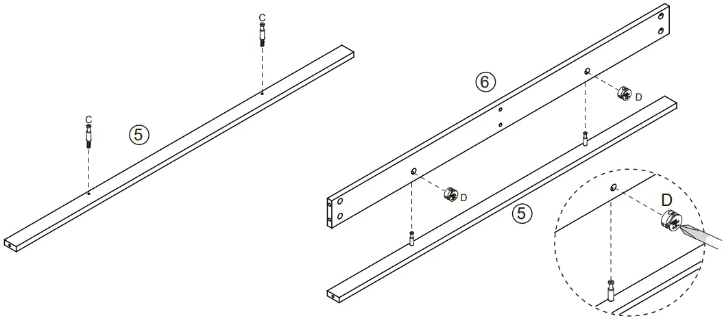 LARKIN 246479 6 Drawer Dresser - Step 4