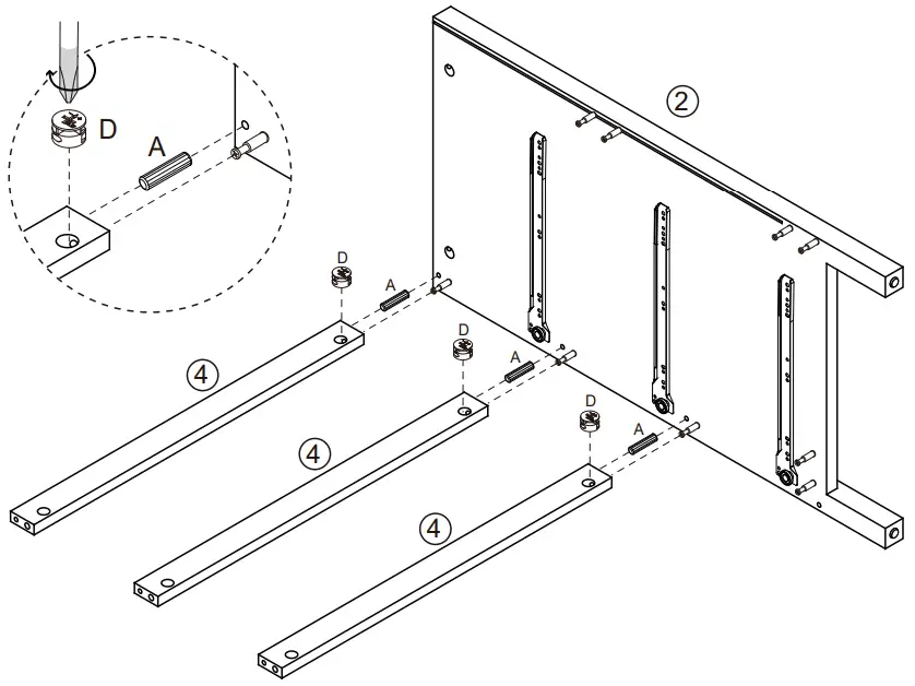 LARKIN 246479 6 Drawer Dresser - Step 5
