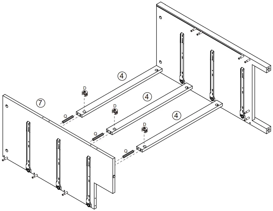LARKIN 246479 6 Drawer Dresser - Step 6