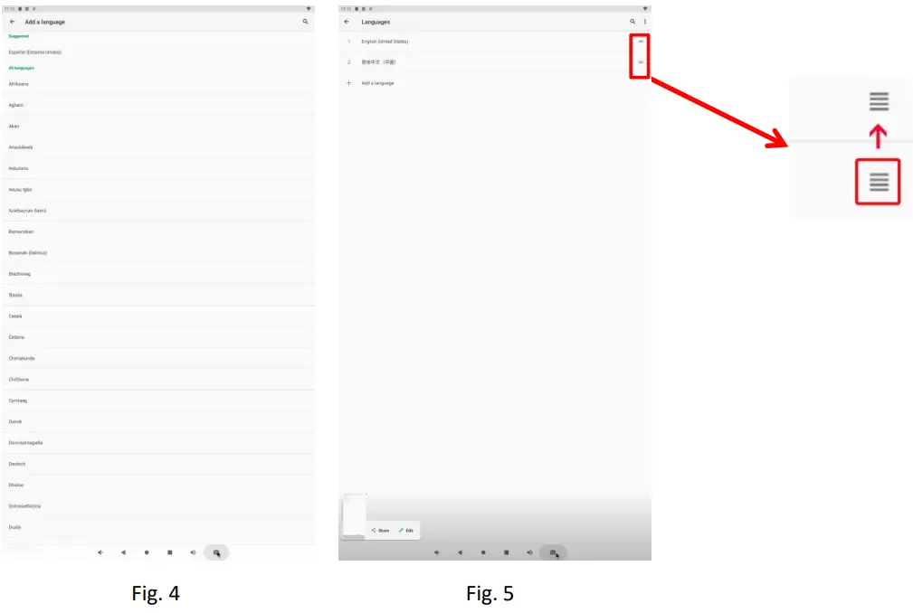 DISPLAYS2GO DF043NLB, DF043TLB 43 Inch Digital Signage - Choose System Language2
