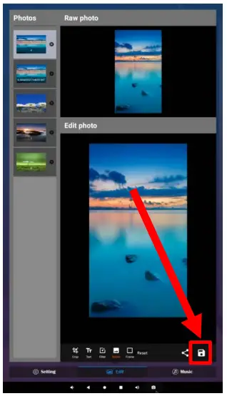 DISPLAYS2GO DF043NLB, DF043TLB 43 Inch Digital Signage - Pictures saving