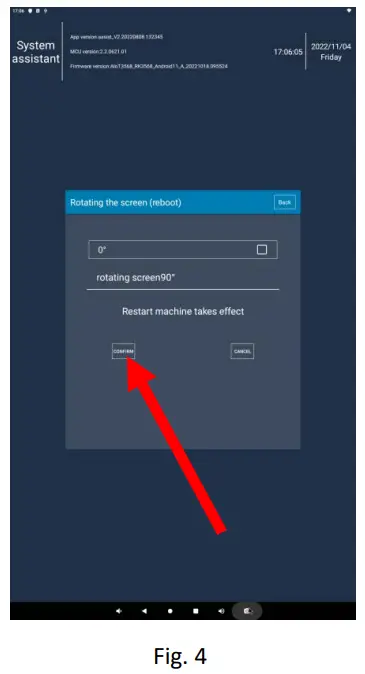 DISPLAYS2GO DF043NLB, DF043TLB 43 Inch Digital Signage - Screen Rotate2