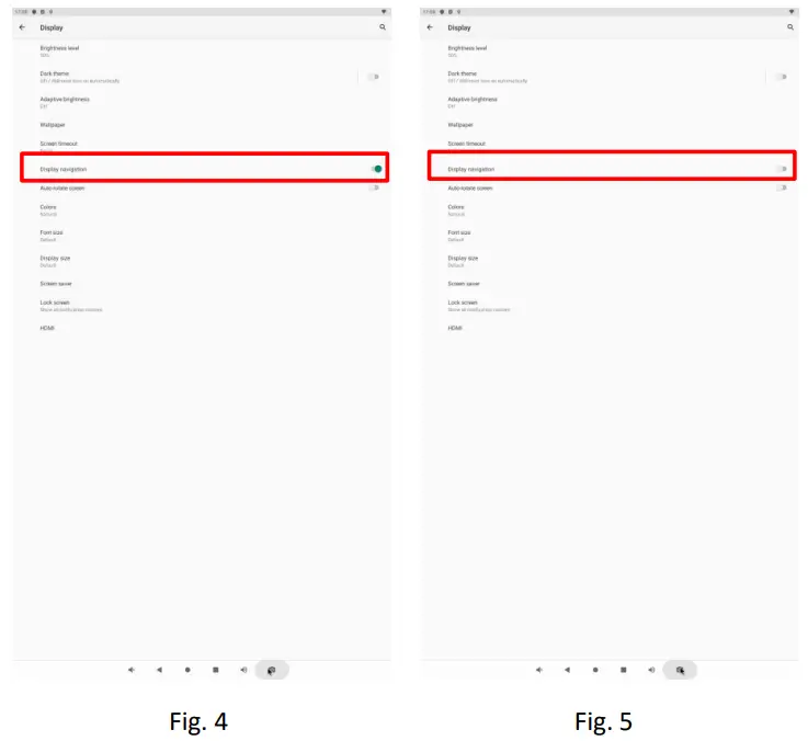 DISPLAYS2GO DF043NLB, DF043TLB 43 Inch Digital Signage - display navigation2