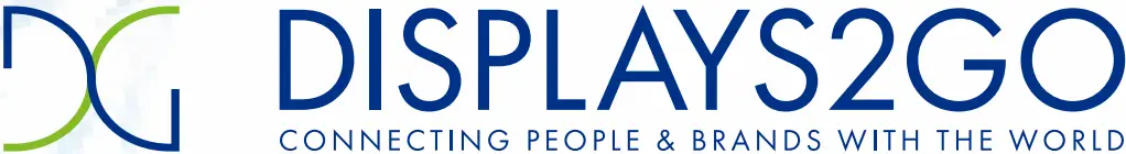 DISPLAYS2GO logo