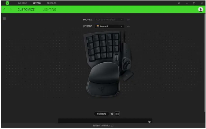 RAZER Tartarus V2 Gaming Keypad - Customize