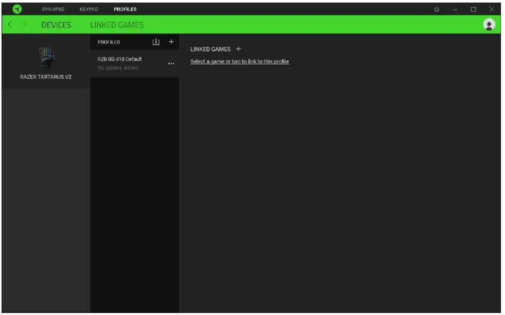 RAZER Tartarus V2 Gaming Keypad - Devices