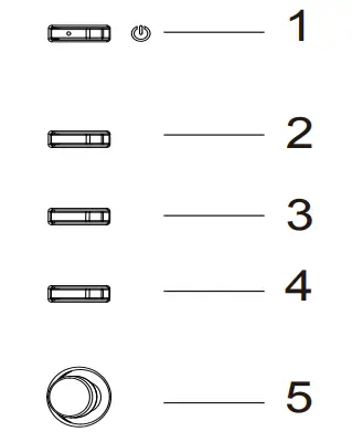 Acer V277K LCD Monitor - Controls